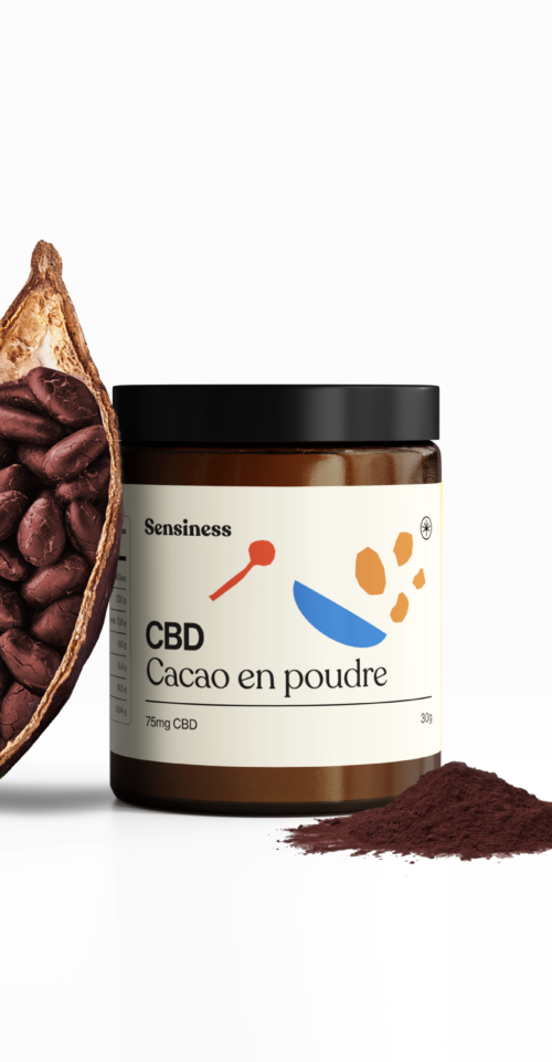 Boite CBD Cacao+ fèves